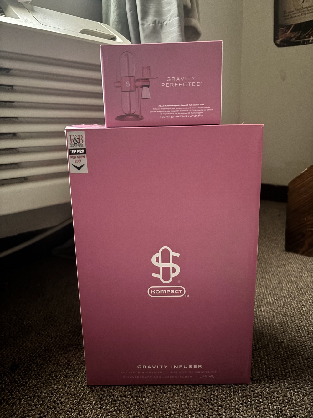 Pact Pink Gravity Infuser Boxed Set